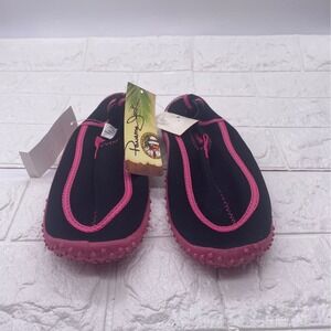 Panama‎ Jack Swin Shoes Girls Black Pink Size 2